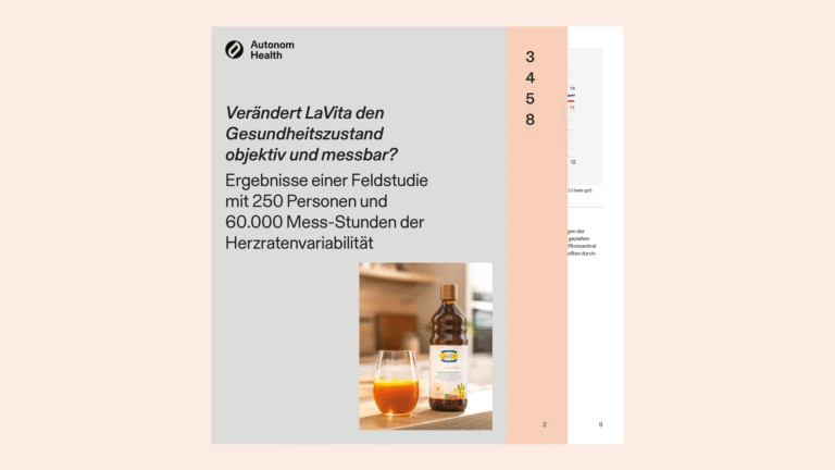 Wenn Ernährung messbar wird – Die LaVita & Autonom Health HRV Mikronährstoffkonzentrat-Feldstudie